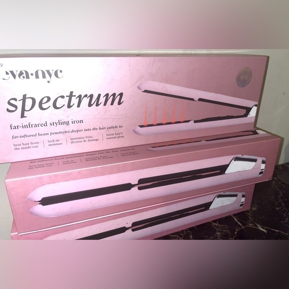 ULTA BEAUTY  EVA NYC Spectrum far-infrared
curler ceramic barrel NEW IN THE BOX - Picture 4 of 6